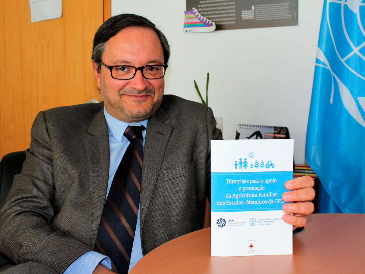 Entrevistámos Francisco Sarmento | Chefe do escritório de informação da FAO.